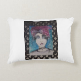 French Girl Accent Pillow