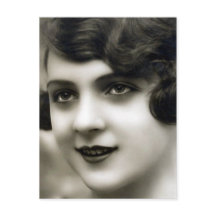 "French Girl" Vintage Photograph