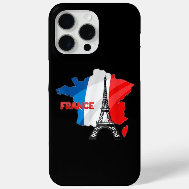 French girls, france flag kids, france women Case-Mate iPhone case (Back)