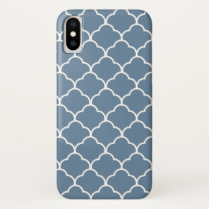 French Gray Moroccan Design @ Emporiomoffa iPhone X Case
