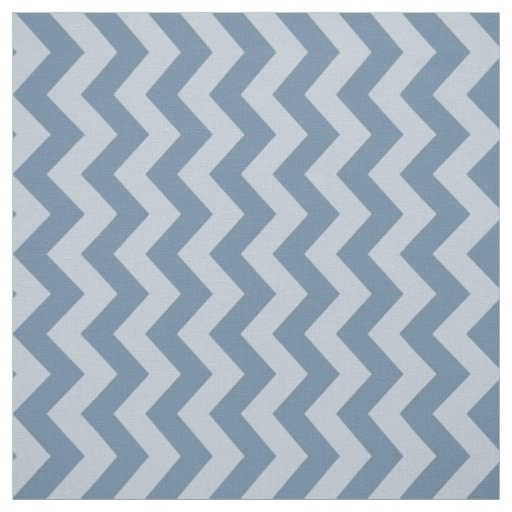 French Gray Moroccan Moods Chevrons with Monogram Fabric