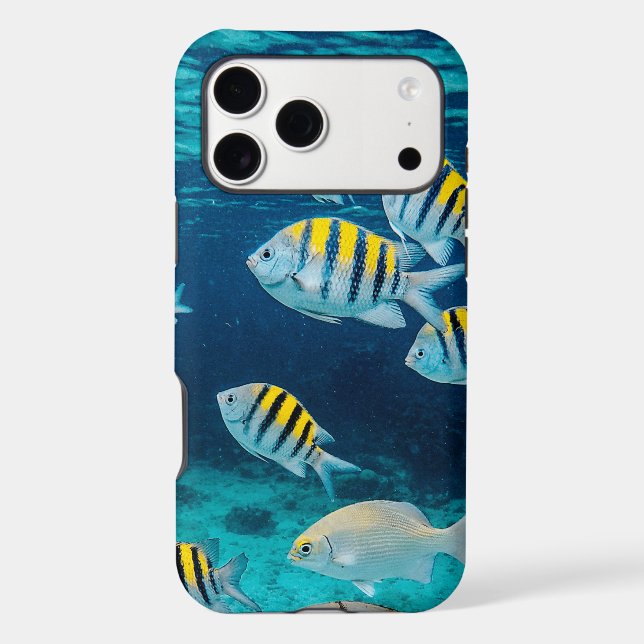 French Grunt and Sergeant Major Ocean Floor Case-Mate iPhone Case (Back)