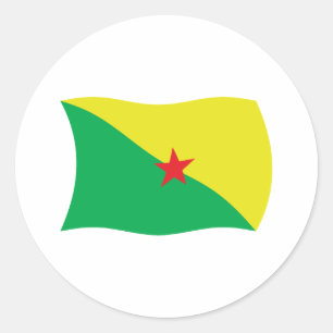 French Guiana Flag Sticker
