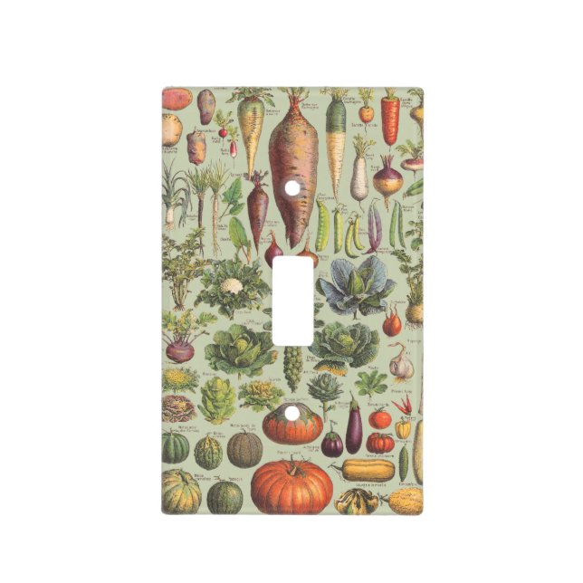 French Guide To The Garden Light Switch Cover (Front)