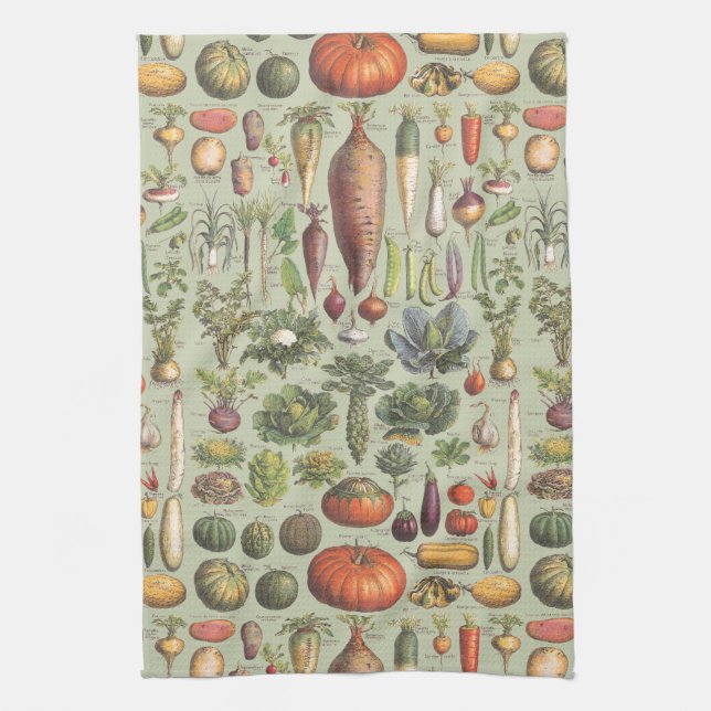 French Guide To The Garden Towel (Vertical)