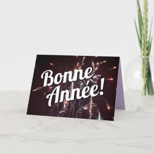 French Happy New Year Download Send Text Holiday Card