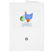 French Hens Cards (Back)