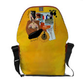 French Holiday Rickshaw Messenger Bag (Back Open)