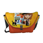 French Holiday Rickshaw Messenger Bag (Front)