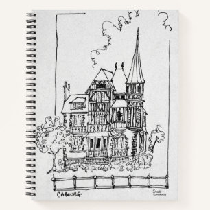 French Home Cobourg, Normandy, France Notebook