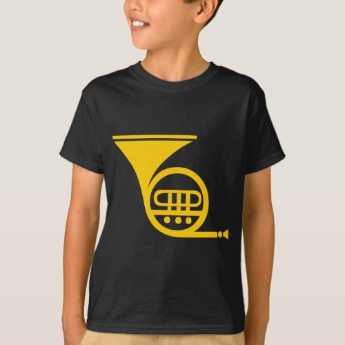 French Horn _ Amber T_Shirt