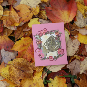 French Horn Band Camp Art Horns Band teacher Postcard