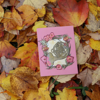 French Horn Band Camp Art Horns Band teacher       Postcard