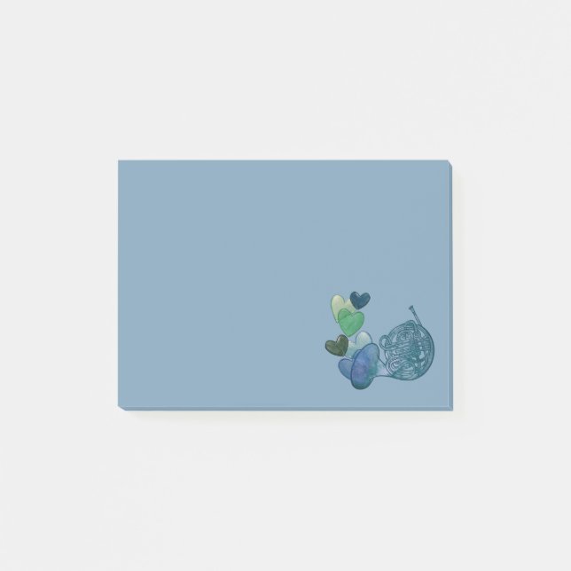 French Horn Band Music Class                       Post-it Notes (Front)