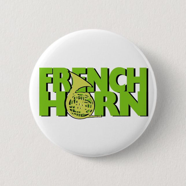 French Horn Button (Front)