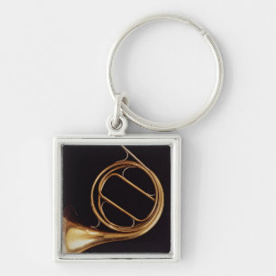 French Horn, by Marcel Auguste Raoux Keychain