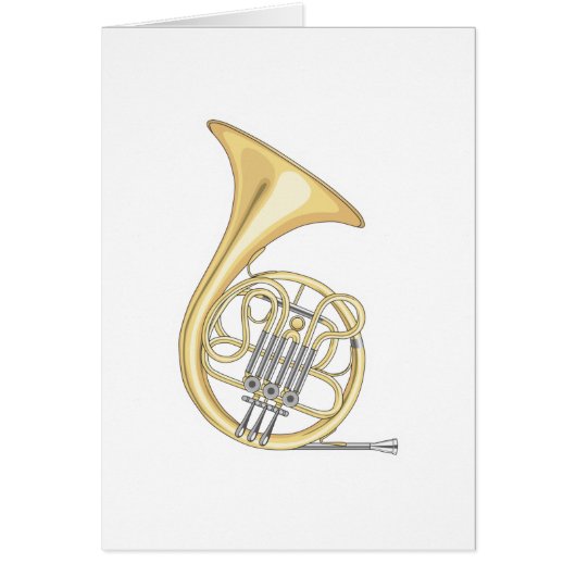 french horn cards (Front)