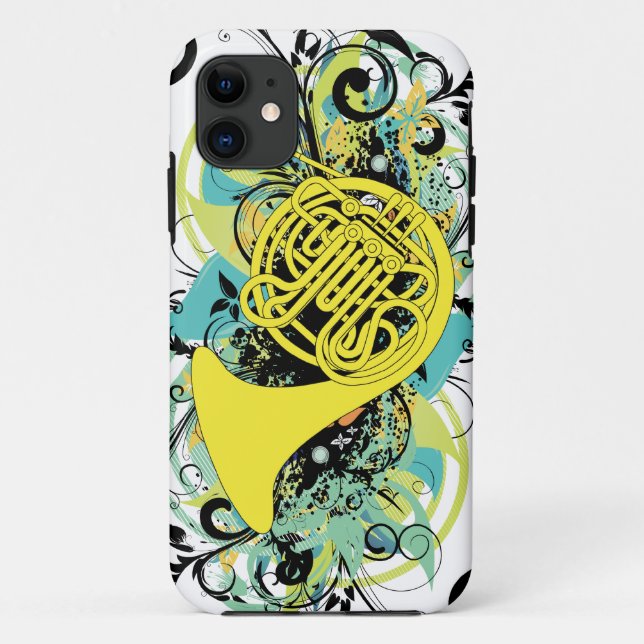 French Horn Case-Mate iPhone Case (Back)