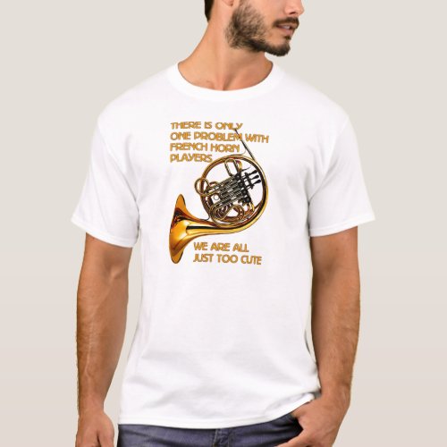 French Horn Cutie T_Shirt