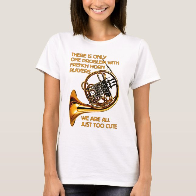 French Horn Cutie T-Shirt (Front)