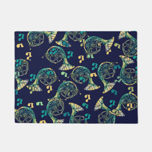 French Horn Doormat