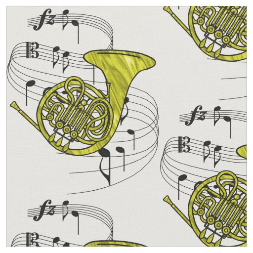 French Horn Fabric