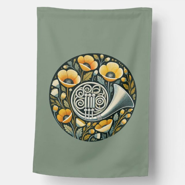 French Horn                                        House Flag (Front)