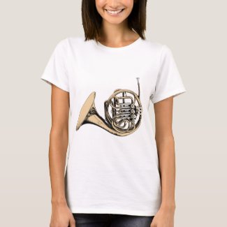 French Horn Illustration