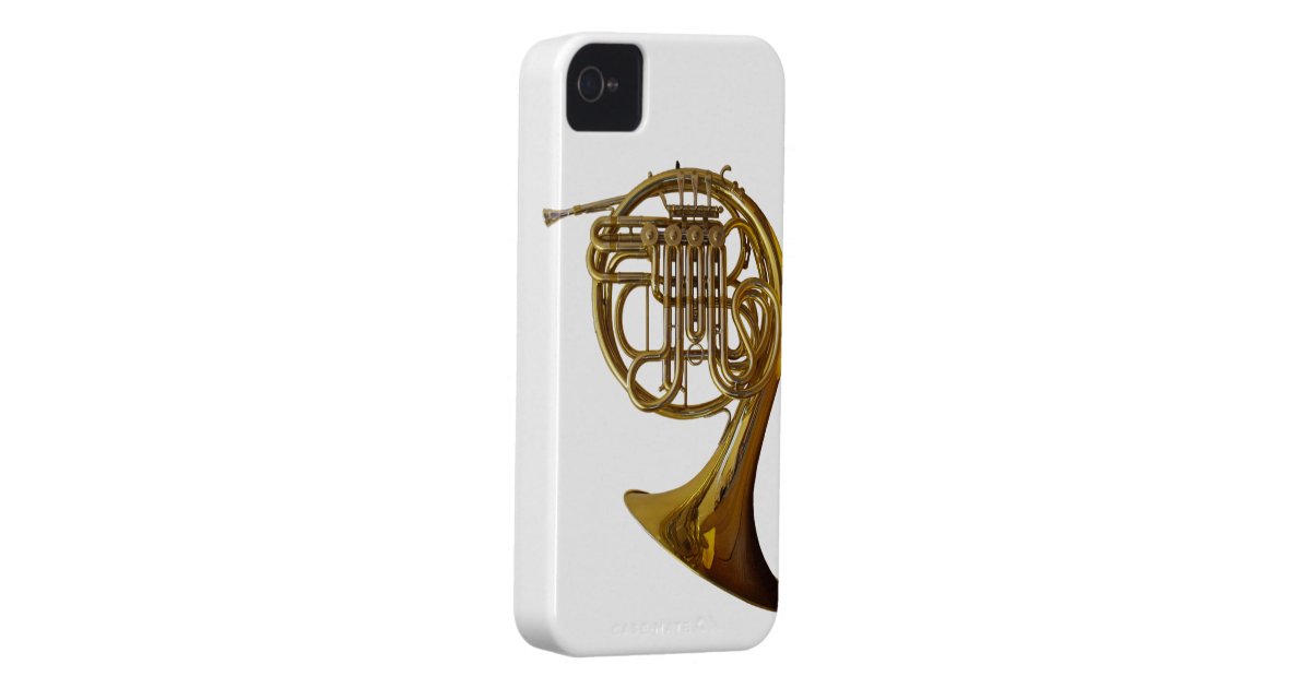 French Horn iPhone 4 Case Zazzle