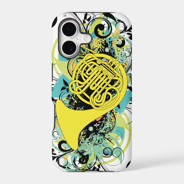 French Horn Iphone Case (Back)