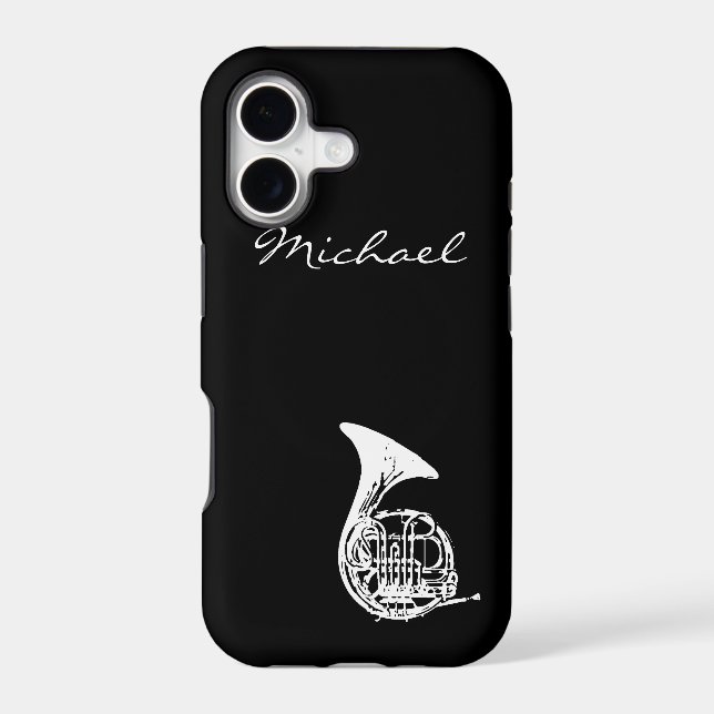 French Horn Iphone Case (Back)