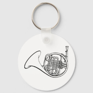 French Horn Keychain