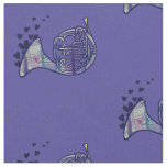 French Horn Love Band Class Art Fabric