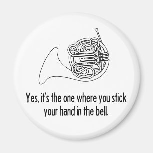 French Horn Magnet