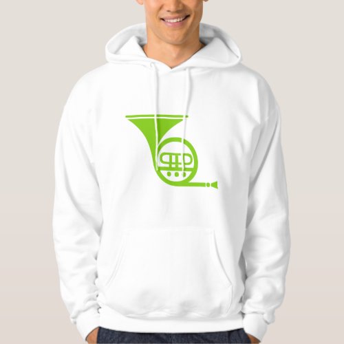 French Horn _ Martian Green Hoodie