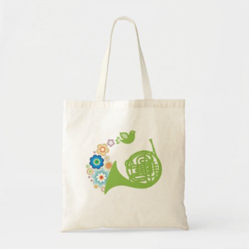 French Horn Music Gifts Tote Bag