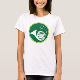French Horn Music Instrument T-shirt
