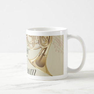French Horn Music Room Coffee Mug