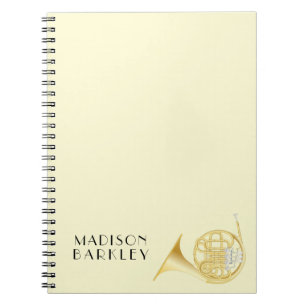 French Horn Music Teacher Notebook