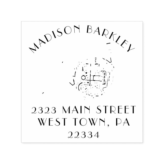 French Horn Music Teacher Self-inking Stamp (Design)