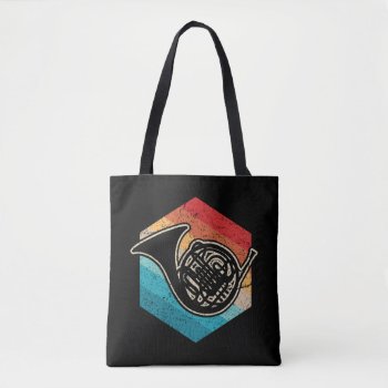 French Horn Music Tote Bag by madconductor at Zazzle