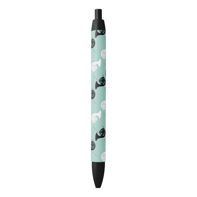 French Horn Musical Instrument Themed Pen (Front Vertical)