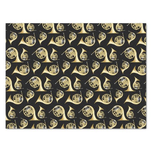 French Horn Musician Band Teacher Wrapping Paper