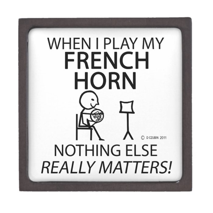 French Horn Nothing Else Matters Premium Gift Boxes