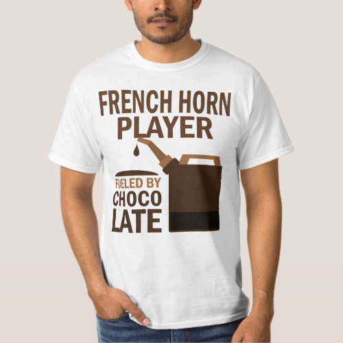 French Horn Player Funny Chocolate T_Shirt