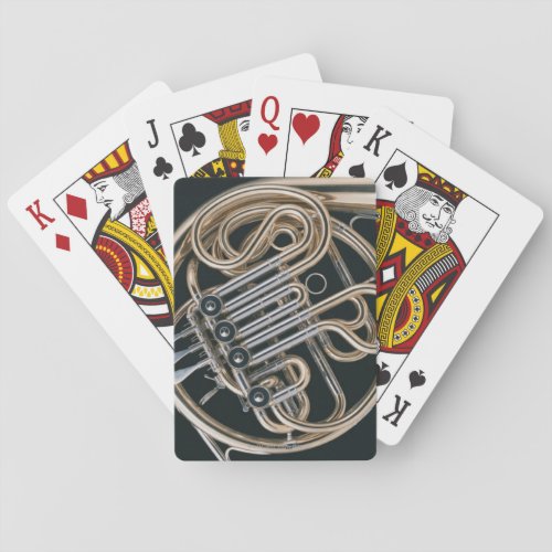 French Horn Playing Cards
