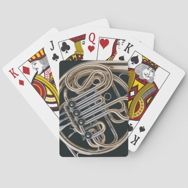 French Horn Poker Cards (Back)