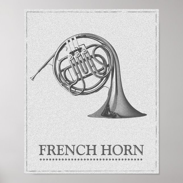 French Horn Poster Art (Front)