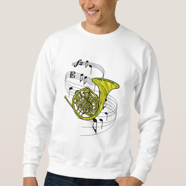 French Horn Sweatshirt (Front)