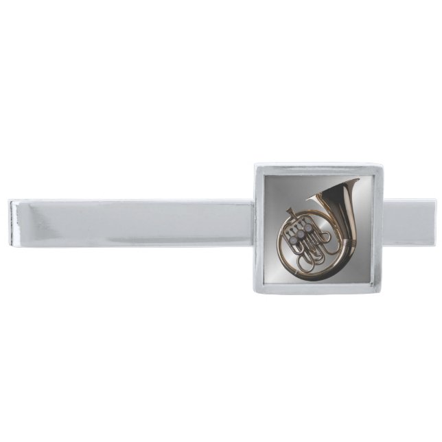 French Horn Tie Bar (Front)